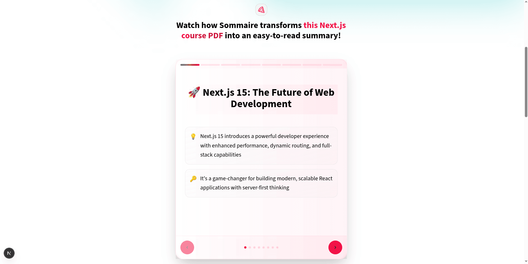 Sommaire - AI PDF Summarizer screenshot 3