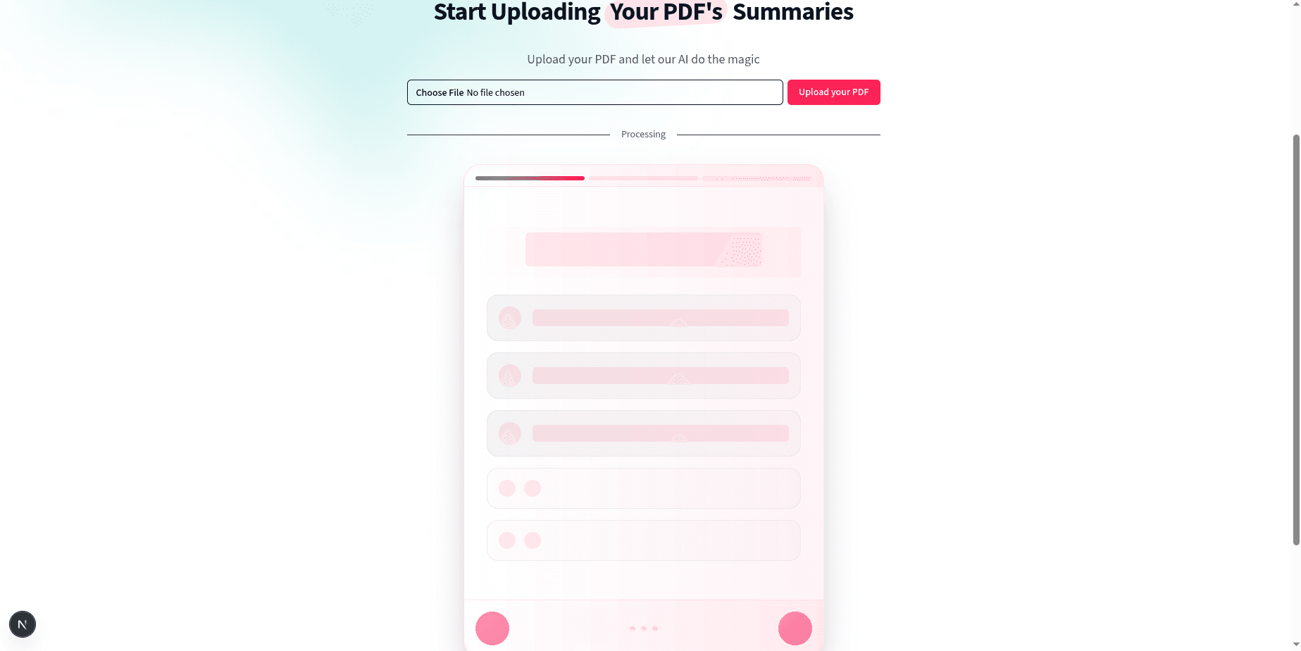 Sommaire - AI PDF Summarizer screenshot 4